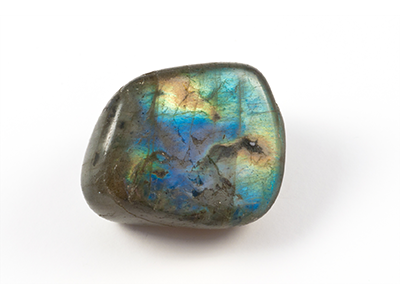 Labradorite Labradorite has unique characteristics.  It turns sea blue, green and gold in bright light and grey or dark green color if viewed in dim light. It is a variety of feldspar which is found in igneous rocks. It is believed to bring joy, kindness and good fortune. Clater Jewelers Louisville, KY