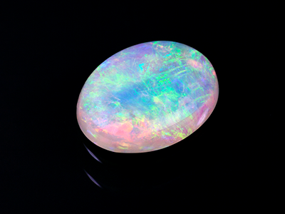 Opal Fireworks. Jellyfish. Galaxies. Lightning. Opal’s shifting play of kaleidoscopic colors is unlike any other gem. Opal’s microscopic arrays of stacked silica spheres diffract light into a blaze of flashing colors. An opal’s color range and pattern help determine its value. Clater Jewelers Louisville, KY